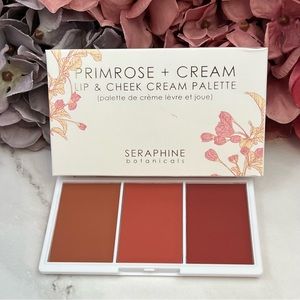 Seraphine Botanicals Primrose + Cream - Lip & Cheek Cream Palette